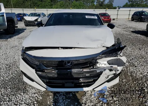 2022 Honda Accord Sport из США, поврежденный, VIN 1HGCV1F36NA103626